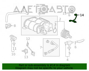 Sonda lambda a doua pentru Honda Clarity 18-21 SUA