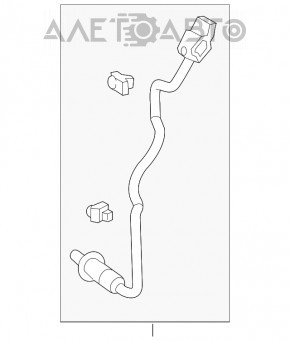 Лямбда-зонд второй Honda Accord 18-22 2.0T