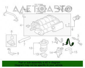 Лямбда-зонд первый задний Honda Accord 13-17 2.4