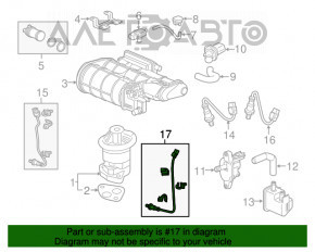 Sonda lambda spate secundar pentru Acura MDX 14-20