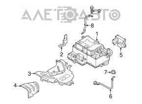 Invertorul Kia Optima 11-13 hibrid