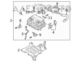 Suport pentru invertor Kia Niro 17-22 HEV, PHEV