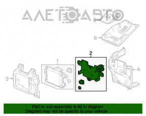 Suport radar pentru controlul de croazieră Honda Accord 16-17 restilizat hibrid.