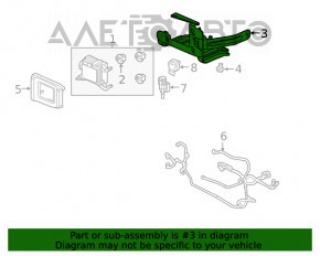 Кронштейн радара круиза Honda Insight 19-22