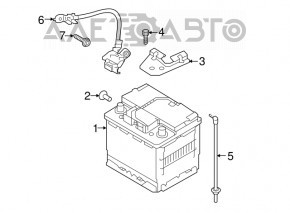 Suport baterie Kia Niro 17-22 HEV, PHEV