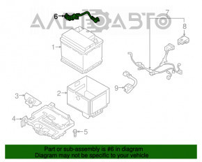 Clama negativă Kia Forte 4d 14-18