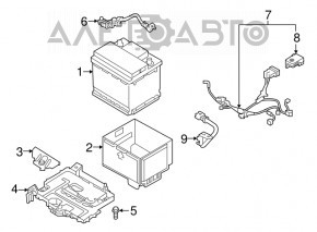 Clama negativă Kia Forte 4d 14-18