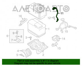 Terminal negativ pentru baterie Hyundai Tucson 16-20