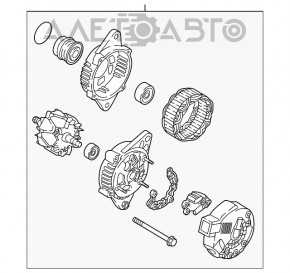 Генератор Hyundai Sonata 15-19 1.6T новый OEM оригинал