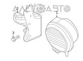 Semnal de avertizare Honda Insight 19-22