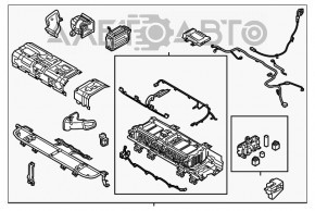 Baterie de acumulator asamblată VVB pentru Kia Niro 17-19 HEV