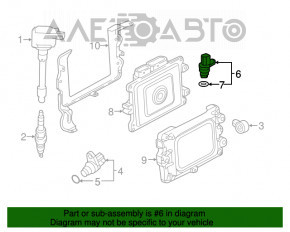 Senzorul de distribuție Honda CRV 17-2222 1.5Т L15BE