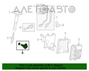 Senzorul de arbore cu came pentru Honda Accord 13-17 2.4