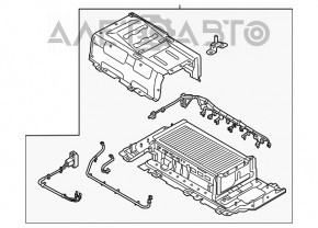 Baterie de acumulator asamblată VVB pentru Kia Optima 11-13 hibrid