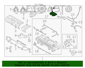 Блок управления ВВБ Kia Niro 17-19 HEV