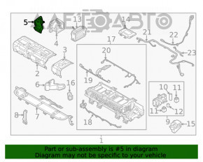 Conducta de aerisire a sistemului de răcire pentru Kia Niro 17-19 HEV