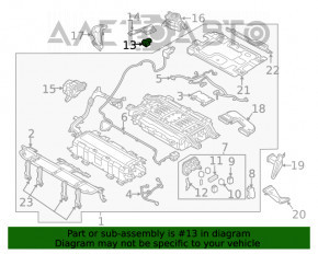 Чека ВВБ Kia Niro 17-22 HEV, PHEV