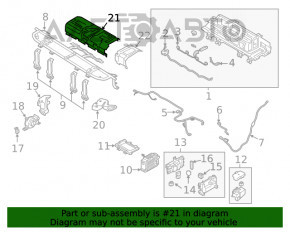 Corpul VVB Kia Niro 17-22 HEV