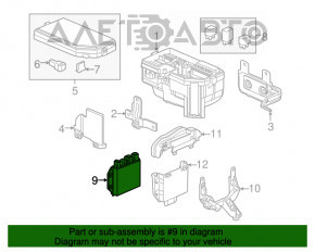 UNITATEA DE CONTROL AL INJECTORULUI Acura MDX 14-15