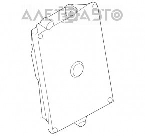 Modulul ECU al motorului Honda Accord 13-17 Sport