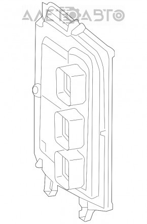 Modulul ECU al motorului Honda Accord 13-17 hibrid