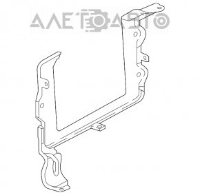 Suportul blocului ECU al calculatorului motorului Honda Insight 19-22