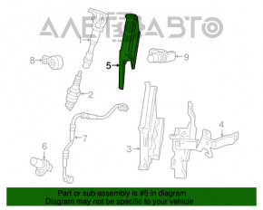 Capacul carcasei blocului ECU Acura ILX 13-15