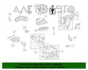 Contor de aer pentru Honda Civic X FC 16-21 1.5T