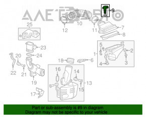 Contor de aer pentru Honda Civic X FC 16-21 1.5T