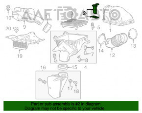 Contor de aer pentru Honda Accord 13-17