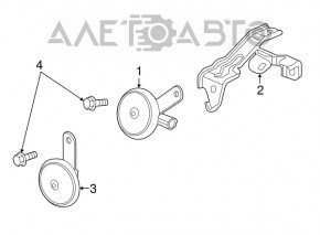 Semnalizator dreapta Honda CRV 12-16 High