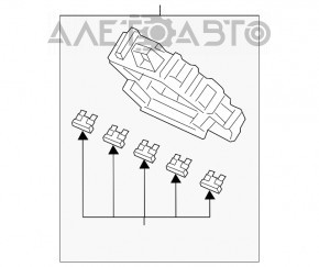 Блок предохранителей подторпедный Honda Clarity 18-21 usa