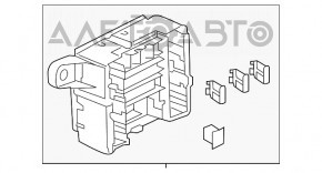 Blocul de siguranțe subtorpedou pentru Acura MDX 17-20 restul