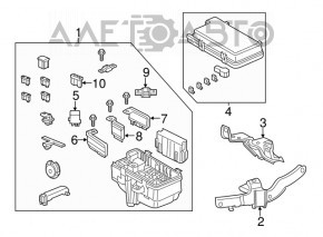 Крышка блока предохранителей подкапотная Honda Accord 16-17 hybrid