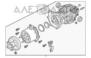 Задний дифференциал редуктор Infiniti JX35 QX60 13- 110к