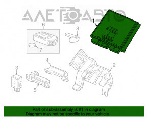 ANTI THEFT LOCKING CONTROL UNIT Honda HR-V 16-22