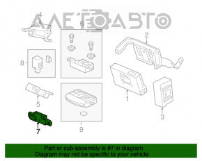 Unitate de control a antenei Honda Accord 13-17