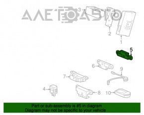 Antenna Control Unit Honda Accord 13-17