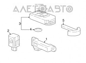 Antena Keyless Honda Clarity 18-21 SUA