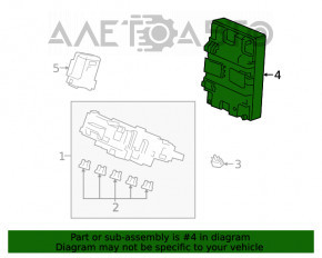 Body control module BCM Honda Insight 19-22