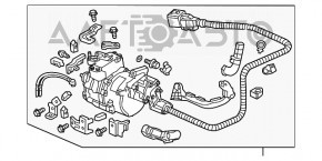 Compresorul de aer condiționat pentru Acura ILX 13-15 este disponibil.