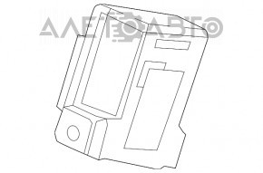 Volan încălzit Dash HSW Unitate de control Honda Civic X FC 16-21