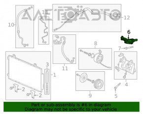 Suport compresor aer condiționat Honda Accord 18-22 2.0T