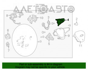 Кнопки управления на руле правое Chevrolet Bolt 17-