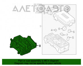 Корпус блока предохранителей подкапотный Chevrolet Volt 16-