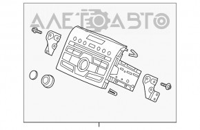 Магнитофон радио Honda CRV 12-14 40WX4