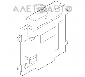 Блок ECU компьютер двигателя Hyundai Sonata 15-19 2.4 sport