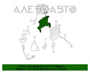 Suportul blocului ECU Kia Optima 11-15 2.4, tip 1