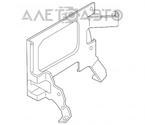 Кронштейн блока ECU компьютера двигателя Hyundai Santa FE 19-20