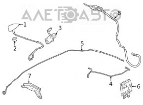 Antena aripă Honda Civic X FC 16-21